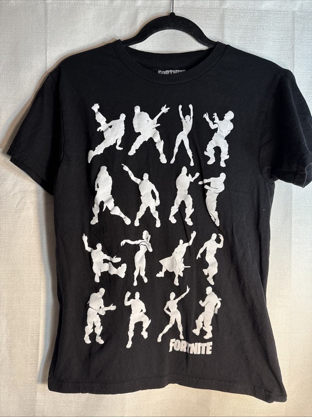 Fortnite T-Shirt Small (34/36) Dance Pose Silhouette Video Game